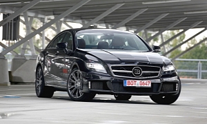 Bonkers Brabus CLS 850 Gets Driven by AutoBild