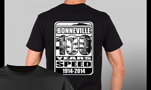 Bonneville 100 Years of Speed Anniversary T-Shirt Available, Funds New Speedway Museum
