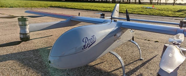 Boots is testing medical drone deliveries using Apian's UAVs