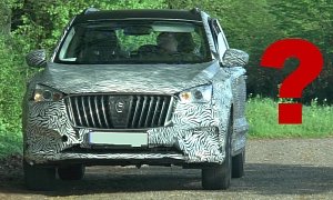 Borgward Mystery SUV Testing in Germany for the Chinese Market