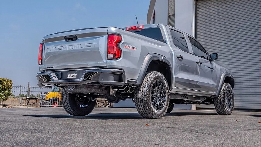 2023 Chevrolet Colorado with Borla S-Type cat-back exhaust system