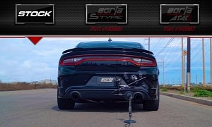 Borla Spruces Up The Charger SRT Hellcat With Loud Exhaust Systems