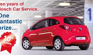 Bosch Car Service Giving Away a Ford Ka in Britain