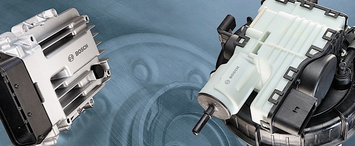Bosch components used by diesel engines for emission reduction