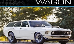 Boss 429 Grows Into a Stylish Muscle Wagon to Make Classic Mustang Owners Jealous