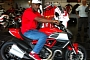 Boxing Star Evander Holyfield Visits UK Ducati Dealer, Dreams at Diavel