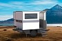 Boxy, Compact FlexCamp Camper Slides Up and Out Into a 4-Person Micro-Cabin