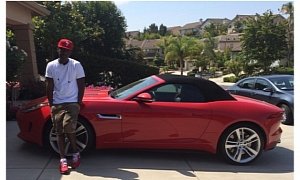 Boyz II Men’s Shawn Stockman Drives a Red Jaguar F-Type: U Only Live Once, Right?
