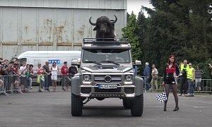 Brabus 700 G63 AMG 6x6 Finds Possibly the Only Worthy Drag Race Adversary