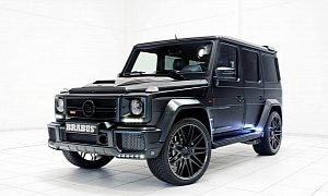 Brabus 700 Widestar for G63 AMG Is a Sinister Off-road Batmobile