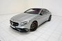 Brabus 850 Package Tunes S63 AMG Coupe with Red Leather and Silver Paint