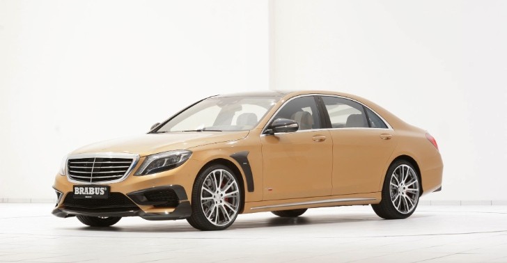 Brabus 850 S63 AMG Gets Light Bronze and Carbon Finish