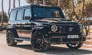 Brabus 900 Gets the Super Black Treatment, Guess How Much Power It Has