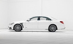Brabus B50 S-Class is a White Knight in Sleeper Armor