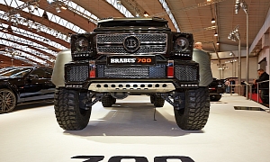 Brabus B63S-700 6x6 Says “Hi!” From Essen Motor Show 2013