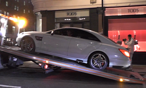 Brabus CLS 63 AMG Seized by Police in London