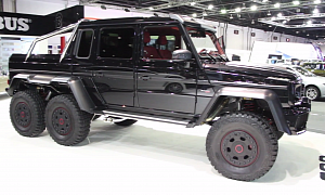 Brabus G 63 AMG 6x6 Steals The Show From The Original Car