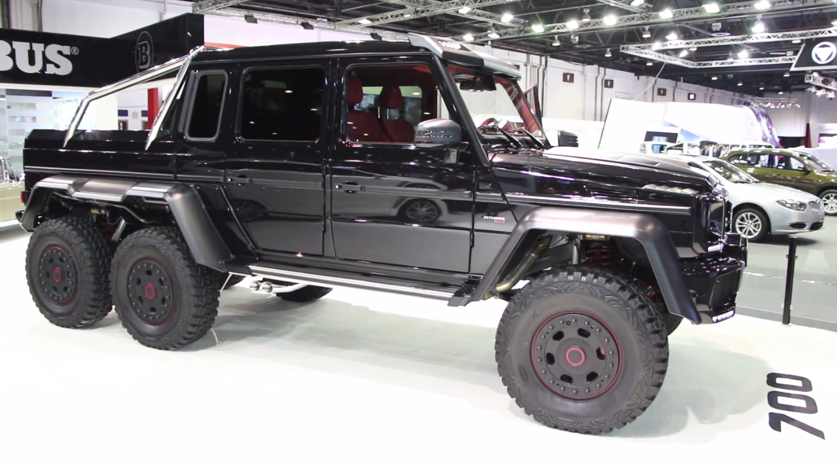 Brabus G 63 Amg 6x6 Steals The Show From The Original Car Autoevolution