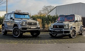 Brabus G-Wagen Looks Like a Toy Next to the New Mercedes-AMG G 63 4×4²