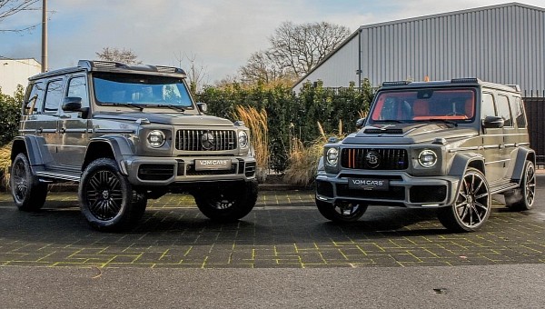 Mercedes-AMG G 63 4×4² and Brabus 800