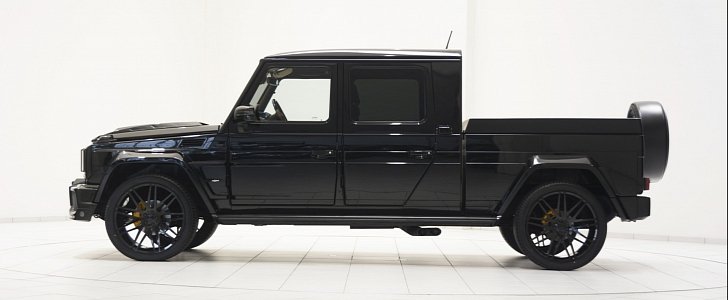 Brabus G500 XXL Pickup Truck Is Very Large, Wide and Cool
