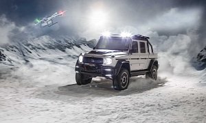 Brabus Gifts Mercedes-AMG G 63 With Pickup Truck Bed, Portal Axles, and a Drone