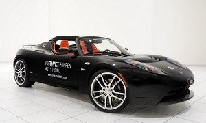 Brabus Introduces Tesla Roadster Sport Green Package