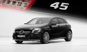 Brabus Launches 400 hp Power Kit For The A 45 AMG