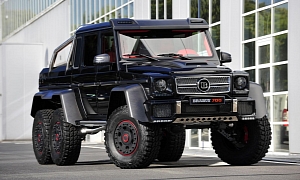 Brabus Modifies the G 63 AMG 6x6 Because They Can