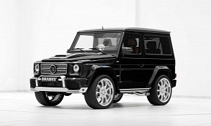 Brabus Releases New Photos of Its 6.1 Conversion for the G500 Short Wheelbase