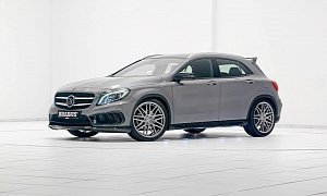 Brabus Unveils Its Special Treatment for the Mercedes-Benz GLA-Class Range