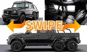 Brabus XLP 900 6x6 Superblack Is Single and Ready To Mingle With Unbelievable Price Tag