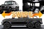 Brabus XLP 900 6x6 Superblack Is Single and Ready To Mingle With Unbelievable Price Tag