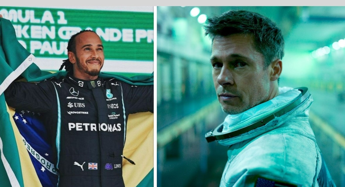 Grounds progressive base Brad Pitt and Lewis Hamilton Close to Co-Star in Apple TV Formula One  Racing Movie