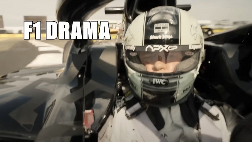 F1 movie trailer brings a first taste of the most anticipated movie of 2025