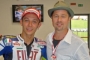 Brad Pitt Has a Thing for Valentino Rossi