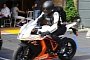 Bradley Copper Rides His 173 HP KTM Sports Bike After a Morning Workout