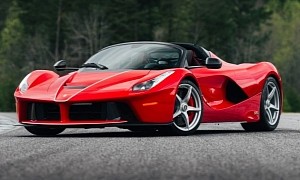 Brand-New 2017 Ferrari LaFerrari Aperta Sells for $5.3 Million, Sets New Record