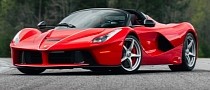 Brand-New 2017 Ferrari LaFerrari Aperta Sells for $5.3 Million, Sets New Record
