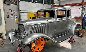 Brand New 410-HP 1932 Ford Hot Rod Is Coming Along Great Ahead of Summer Unveiling