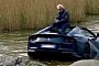 Brand New Ferrari 812 Superfast Goes for Unplanned Swim in the Lake, Drowns