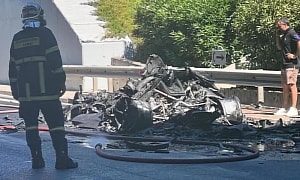Brand-New Jesko Burned to a Crisp in Greece, Koenigsegg Engineer Went There To Retrieve It