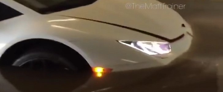 Brand New Lamborghini Huracan Flooded in California, Owner Not Happy