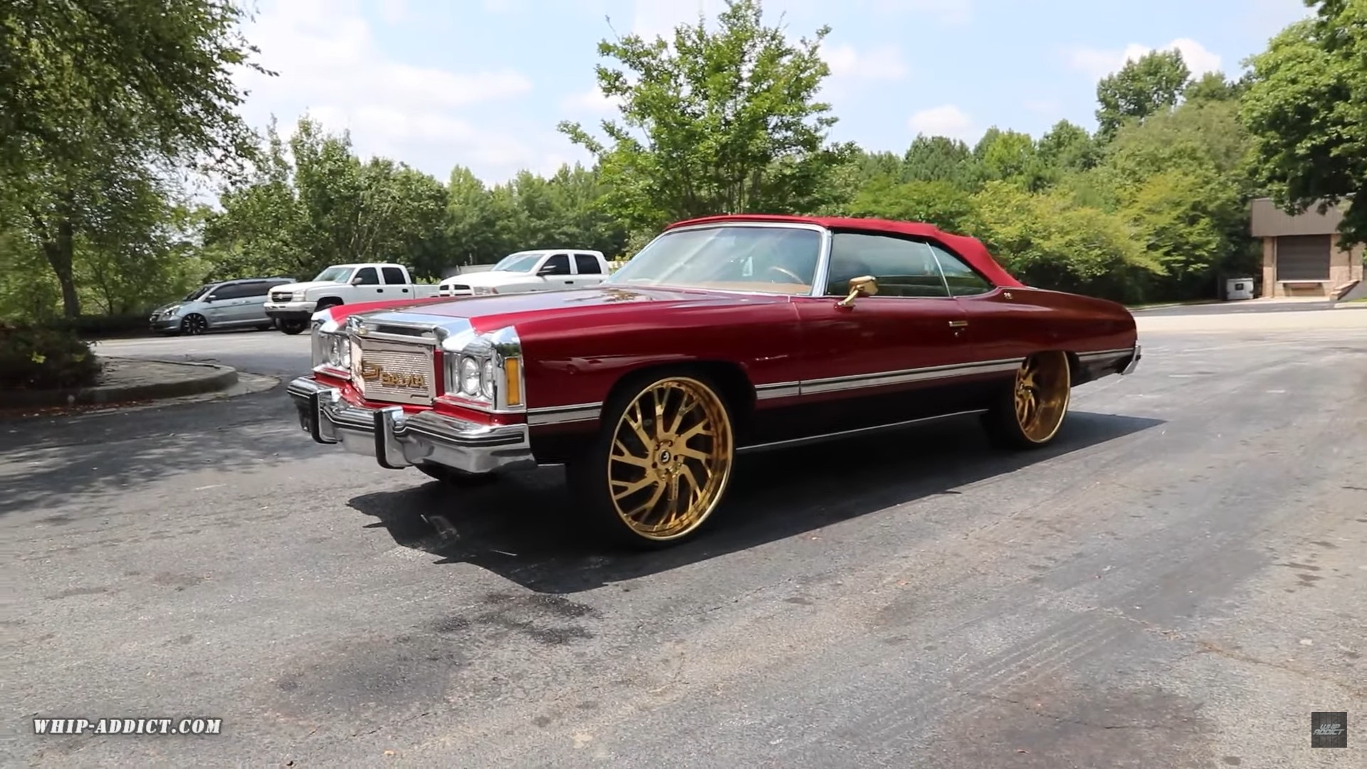 Brandywine 1974 Chevy Caprice Vert on Gold 26s Needs Supercharged
