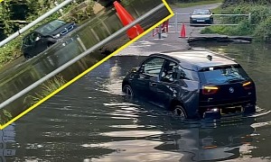 Brave BMW i3 Owner Proves That EVs and Water Do Get Along