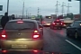 Brave Russian Driver Avoids Imminent Road Rage Incident