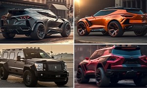 These Brawny Corvette SUV Ideas Would Put to Shame Even the Mighty USSV Rhino GX