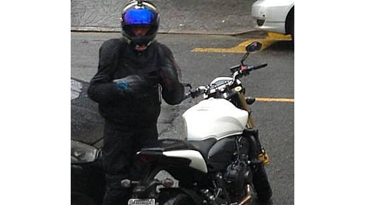Kleber Atalla, the Sao Paulo Ghost Rider apprehended
