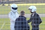 "Breaking Bad" Star Aaron Paul Takes on Stig on Top Gear