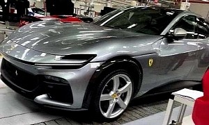 Breaking: Possible Ferrari Purosangue SUV Leak Is Grainy, Looks Legit and Strange